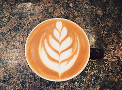 Espresso Art leaf